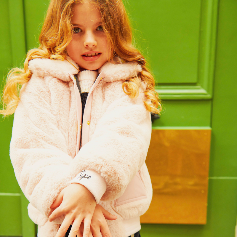 Blusão de malha polar SONIA RYKIEL 
                    GIRL
