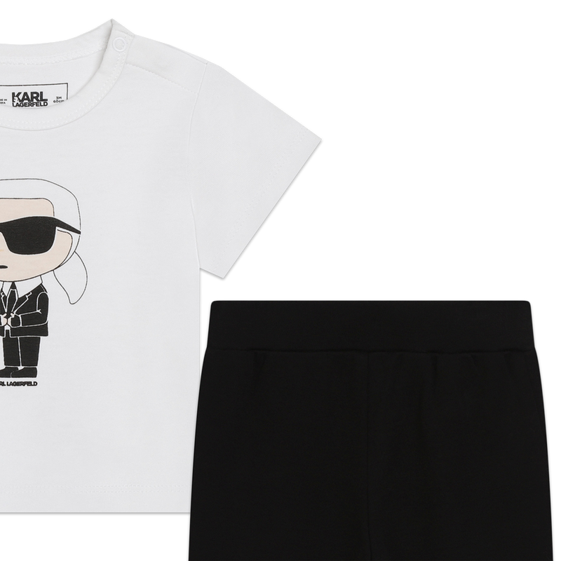 Conjunto de t-shirt e leggings KARL LAGERFELD KIDS 
                    BOY