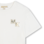 T-shirt de manga curta em jersey MICHAEL KORS 
                    GIRL