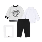 Conjunto de moletom KARL LAGERFELD KIDS 
                    BOY