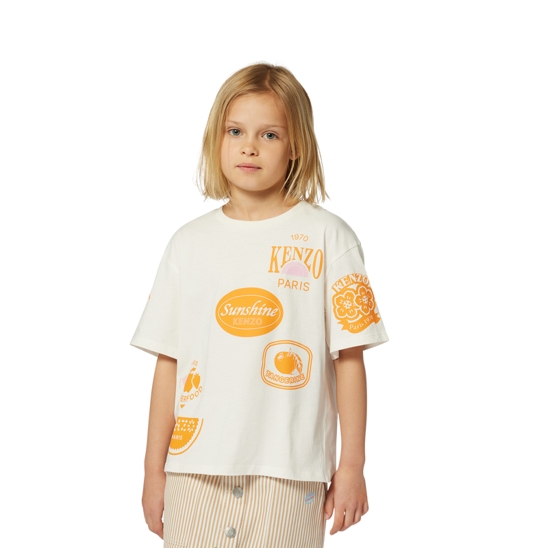 T-shirt de mangas curtas KENZO KIDS 
                        GIRL