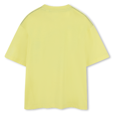 T-shirt bicolor com log&oacute;tipo TIMBERLAND BOY