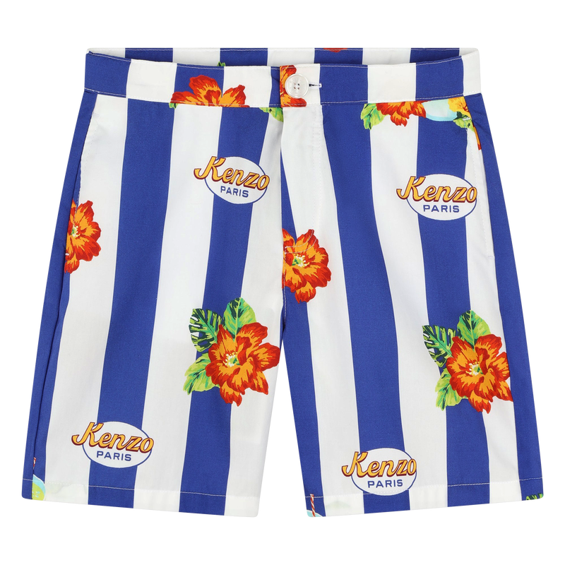 Bermudas em algodão KENZO KIDS 
                    BOY
