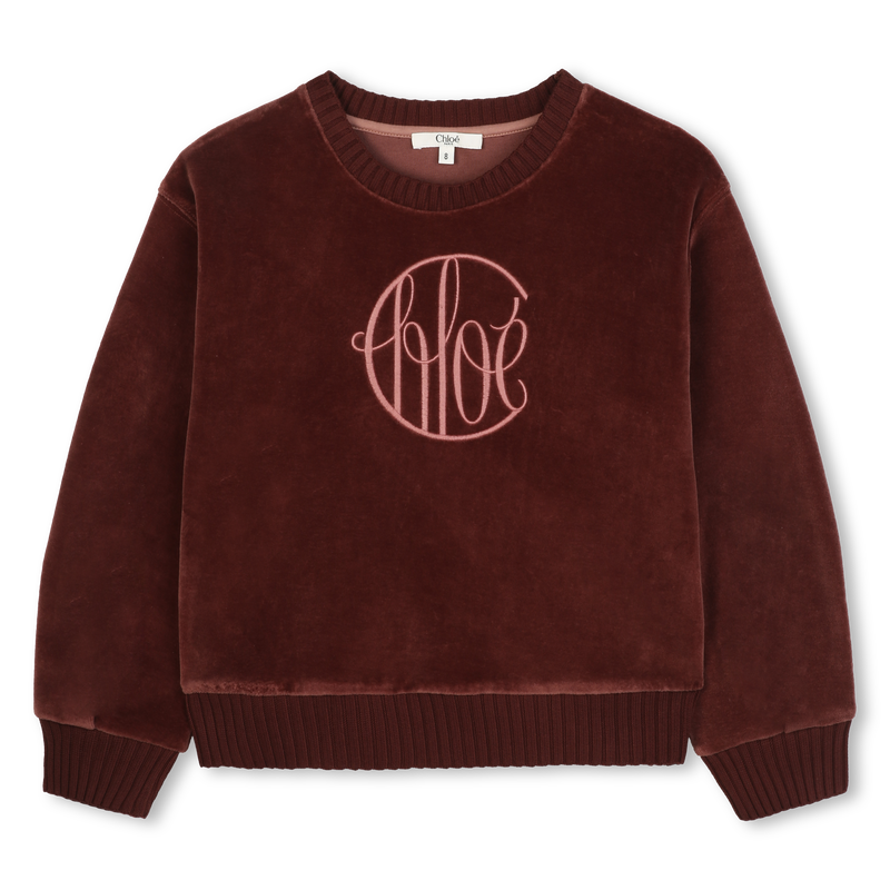 Moletom com gola redonda CHLOE 
                    GIRL