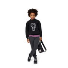 Pochete em tecido revestido com efeito de borracha KARL LAGERFELD KIDS 
                    BOY