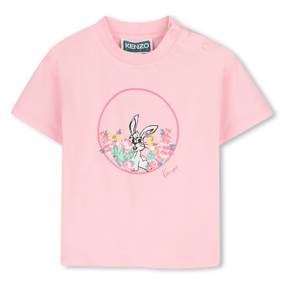 Camiseta de mangas curtas KENZO KIDS GIRL