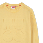Sweatshirt em molet&atilde;o HUGO 
                    BOY
