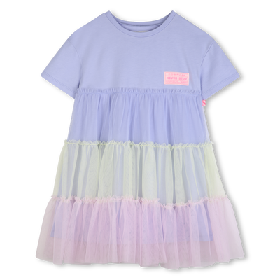 VESTIDO BI-MATERIAL BILLIEBLUSH GIRL