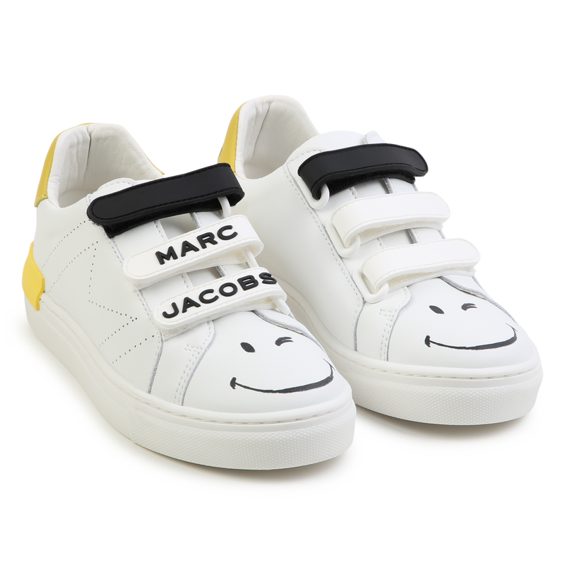 Sapatilhas de pele com velcro MARC JACOBS 
                    UNISEX