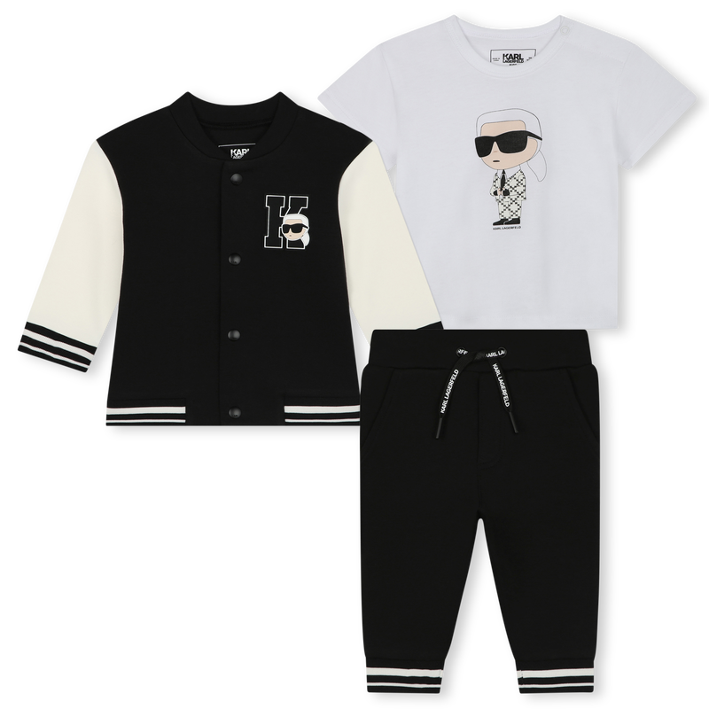 Three-Piece Tracksuit KARL LAGERFELD KIDS 
                    BOY