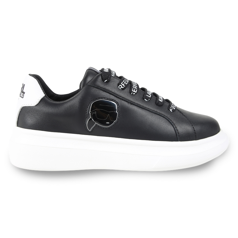 Low-Top Leather Sneakers KARL LAGERFELD KIDS 
                    BOY