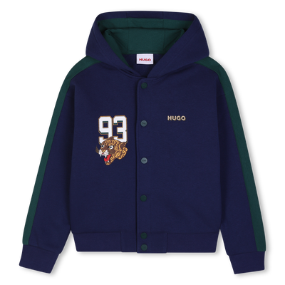 CARDIGAN MOLLETON HUGO MENINO