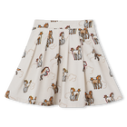 Saia plissada KENZO KIDS 
                    GIRL
