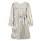 Vestido plissado &agrave;s riscas BILLIEBLUSH 
                    GIRL