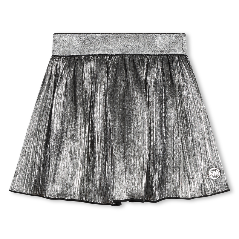 T-shirt de algod&atilde;o e saia MICHAEL KORS 
                        GIRL