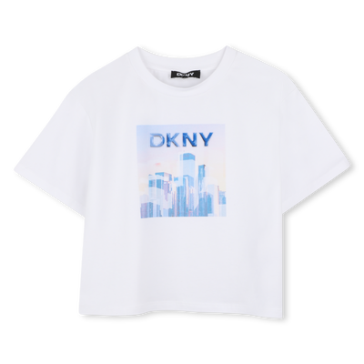 T-SHIRT DE MANGA CURTA DKNY GIRL