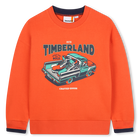 Moletom de l&atilde; escovada TIMBERLAND 
                    BOY