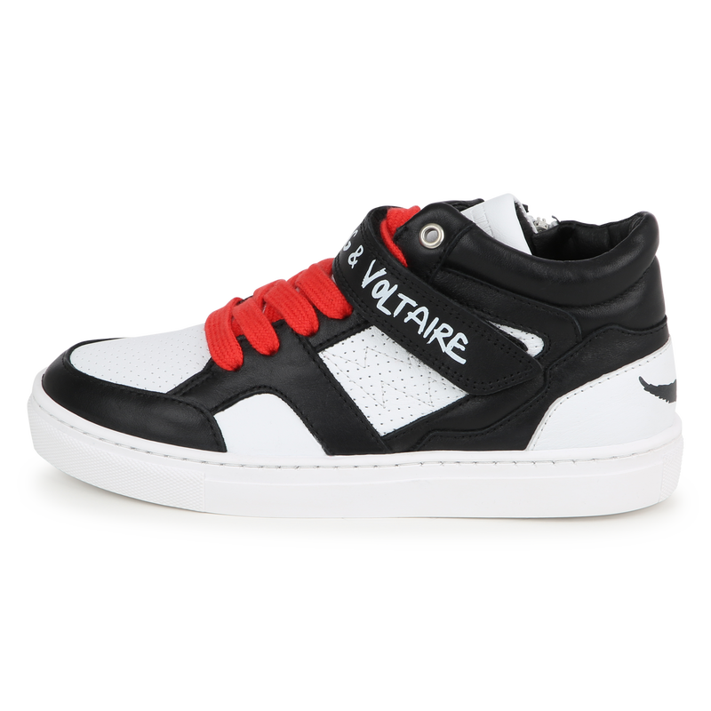 Sapatilhas cano médio e fecho ZADIG & VOLTAIRE 
                    UNISEX