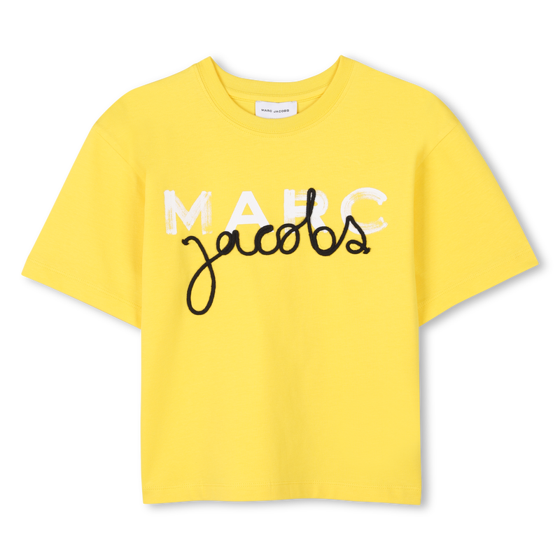 T-shirt algod&atilde;o gola redonda MARC JACOBS 
                        BOY