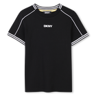 T-shirt com riscas coloridas DKNY 
                    UNISEX