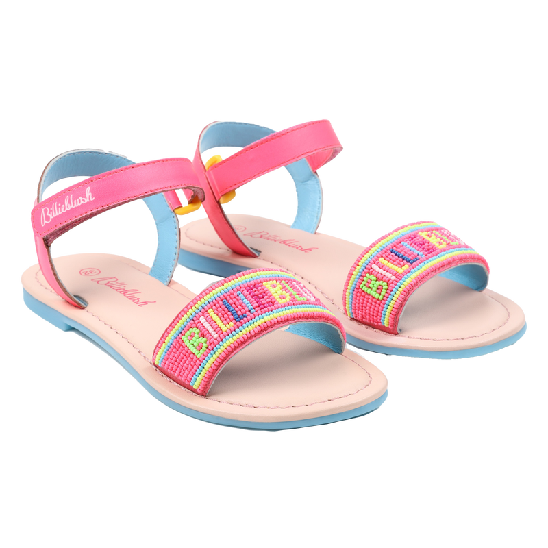 Sandálias em couro BILLIEBLUSH 
                    GIRL