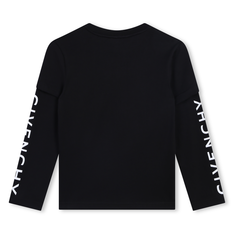 T-shirt 2 em 1 com estampados GIVENCHY 
                    BOY