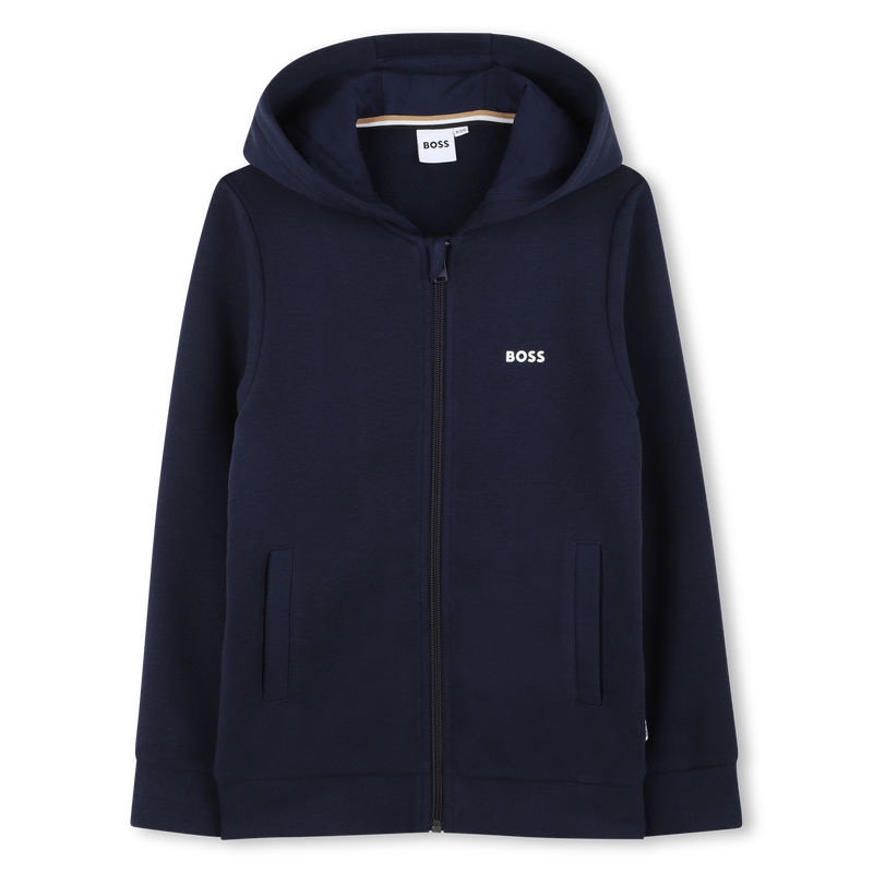 Cardigan com capuz BOSS 
                    BOY