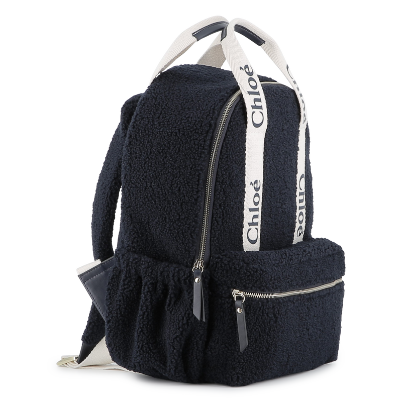 Mochila em lã de pele de carneiro CHLOE 
                        GIRL