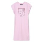 Vestido de manga curta KARL LAGERFELD KIDS 
                    GIRL