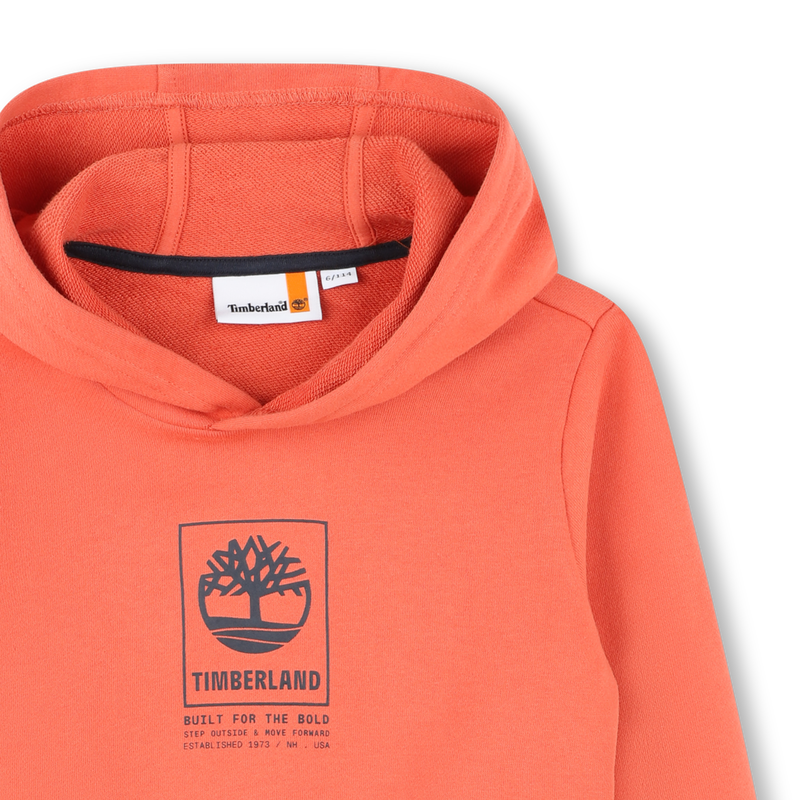 Hooded Fleece Sweatshirt TIMBERLAND 
                    BOY