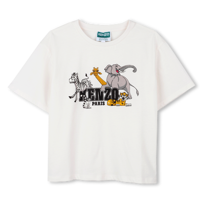 T-shirt de manga curta KENZO KIDS GIRL
