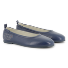 Bailarina de couro de cabra KENZO KIDS 
                    GIRL