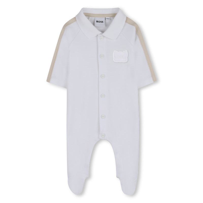 PIJAMA COM FECHO SNAP BOSS 
                        BOY