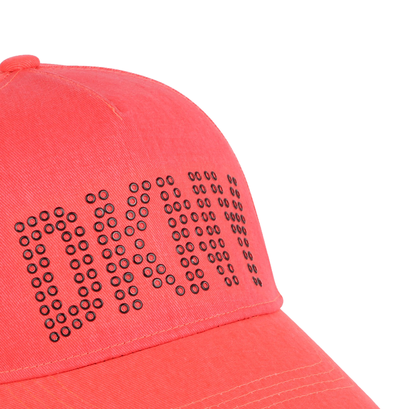 Boné de algodão com velcro DKNY 
                    GIRL