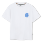 T-shirt manga curta em algod&atilde;o BOSS 
                    BOY