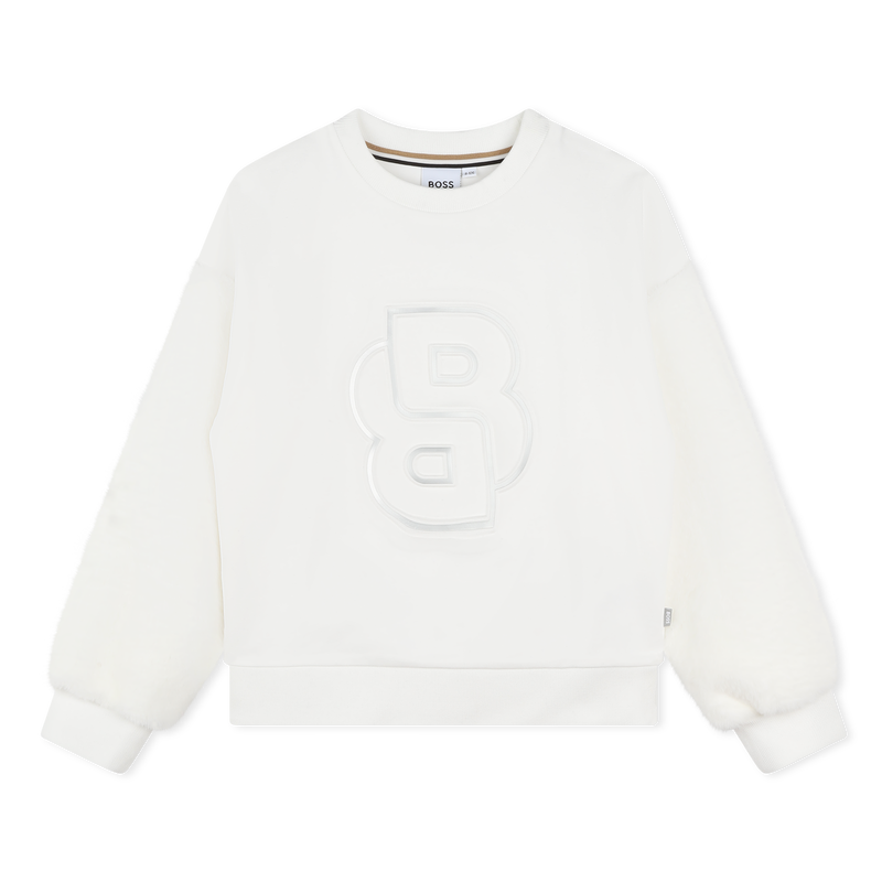 Textured Sweatshirt BOSS 
                    GIRL