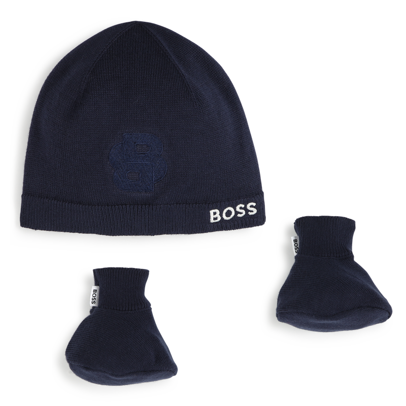 Hat & Booties Set BOSS 
                    UNISEX
