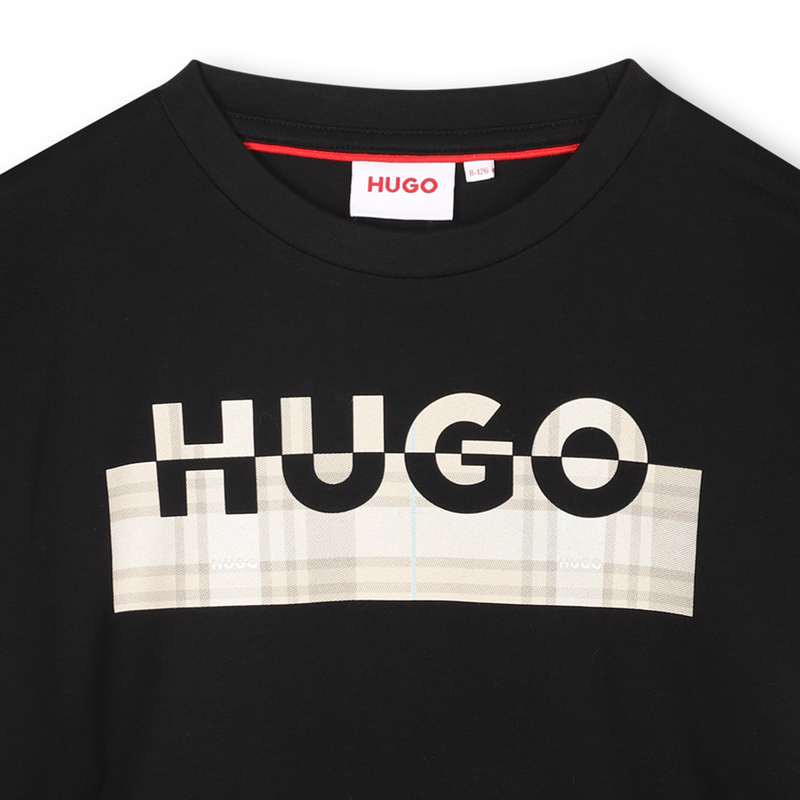 T-shirt de manga curta HUGO 
                    BOY