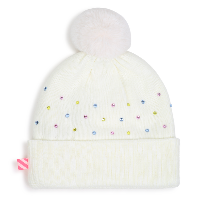 Gorro com strass multicoloridos BILLIEBLUSH 
                        GIRL