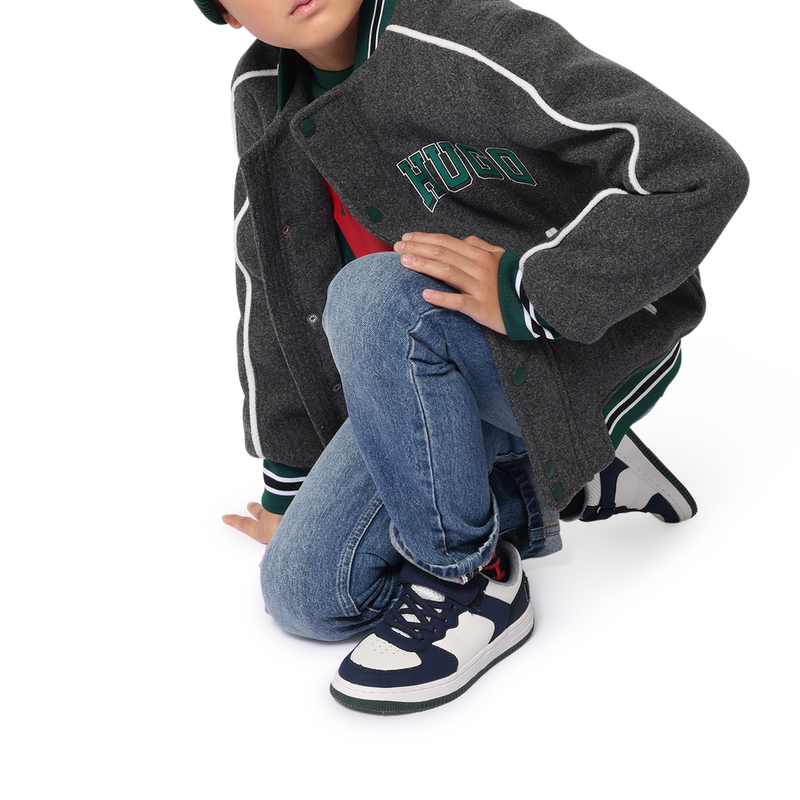 Cal&ccedil;as de ganga de corte reto HUGO 
                        BOY