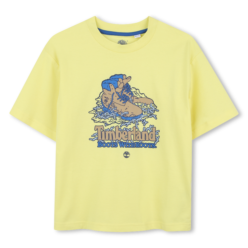 T-shirt larga com estampa TIMBERLAND 
                        BOY