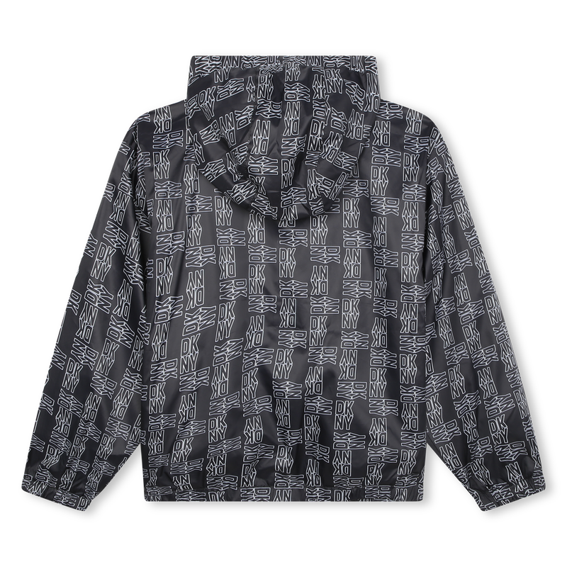 Corta-vento unissexo com capuz DKNY 
                    UNISEX
