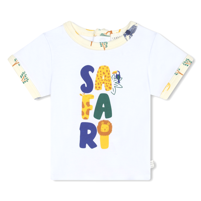 T-shirt e calções em algodão CARREMENT BEAU 
                    BOY