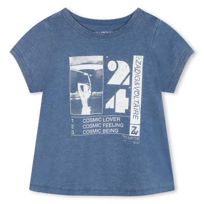 T-shirt de manga curta ZADIG & VOLTAIRE GIRL