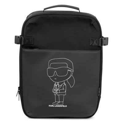 Mochila com estampa KARL KARL LAGERFELD KIDS BOY