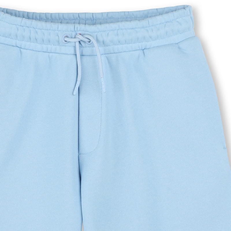 Bermudas em molet&atilde;o de algod&atilde;o KENZO KIDS 
                        BOY