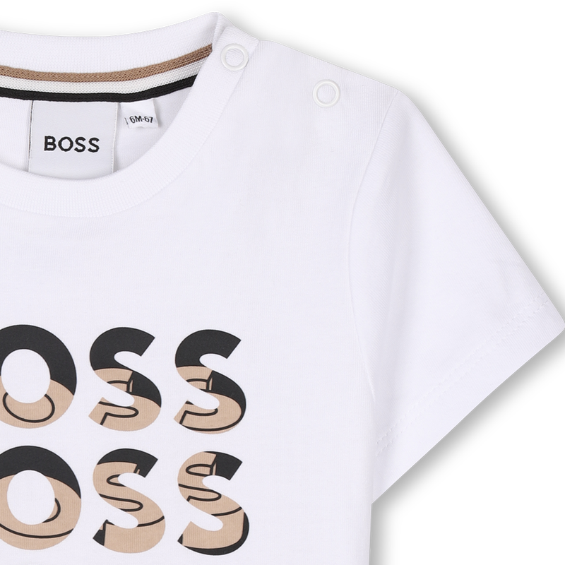 T-shirt de mangas curtas BOSS 
                        BOY