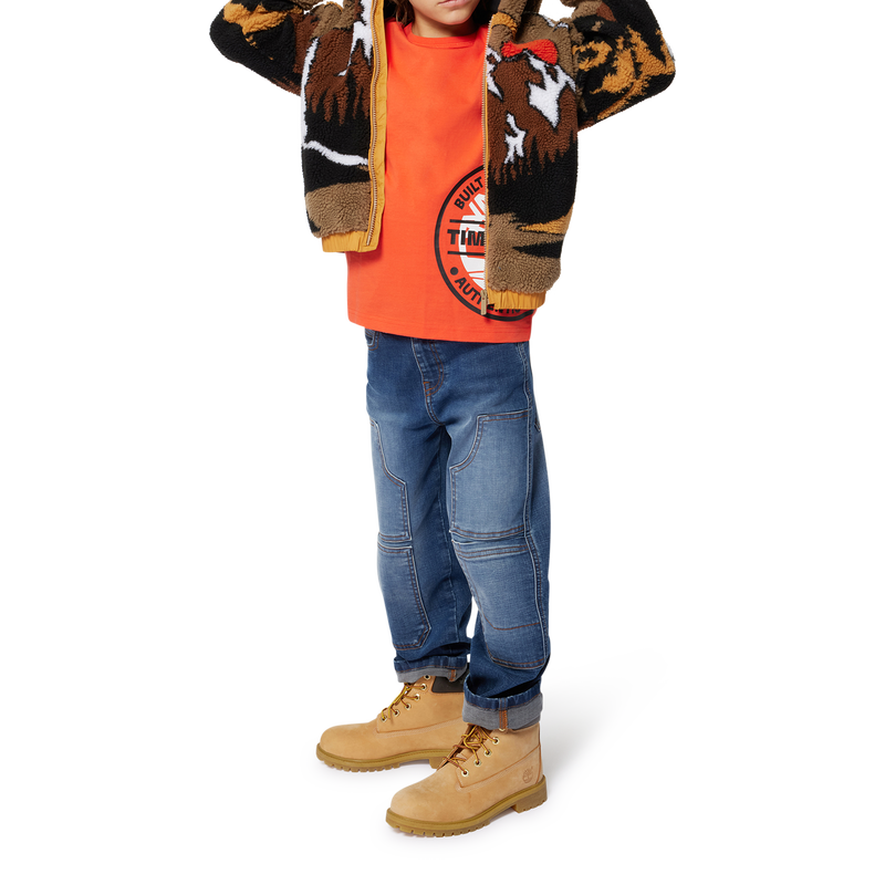 T-shirt com logo estampado TIMBERLAND 
                        BOY