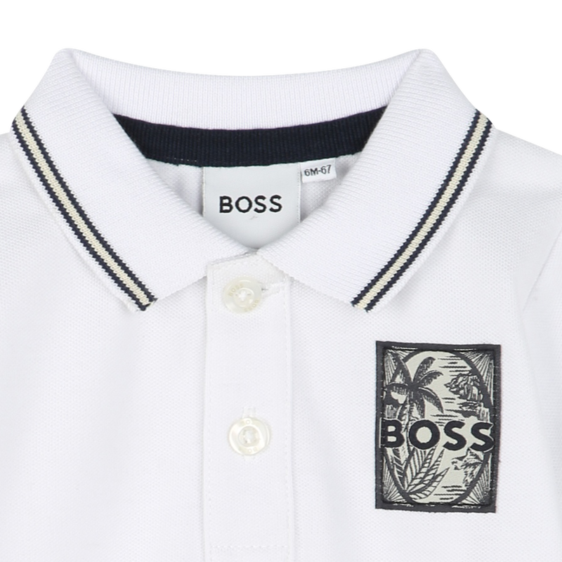 Polo de mangas curtas BOSS 
                        BOY