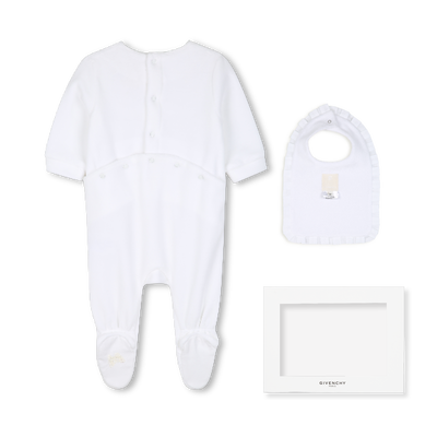 Conjunto de pijama e babador GIVENCHY GIRL